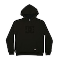 Moletom DC Shoes Canguru Embossed Star WT26 - Masculino PRETO