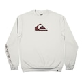 Moletom Quiksilver Careca Comp Logo WT26 - Masculino BRANCO