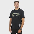 Camiseta Oakley Naturereverse Rusty Ellipse Tee Blackout - Masculina PRETO