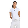 Camiseta Baby Look adidas Z.N.E. Feminina BRANCO
