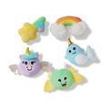 Jibbitz™ Crocs Amigos Mágicos de Peluche pack 5 BRANCO