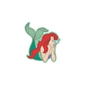 Jibbitz™ Crocs Princesa Ariel VERMELHO/AZUL CLA