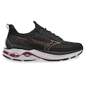 Tênis Feminino Mizuno Wave Mirai 7 PRETO