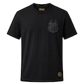 Camisa do Santos Retrô Pelé Athleta - Masculina PRETO