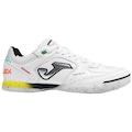 Chuteira Futsal Adulto Joma Top Flex BRANCO/PRETO