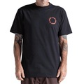 Camiseta Volcom Round Out - Masculina PRETO