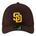 Boné Adulto New Era 3930MC San Diego Padres MLB Player Aba Curva MARROM