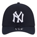 Boné Adulto New Era 3930 Mc New York Yankees Poly Aba Curva AZUL ESCURO
