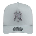 Boné Adulto New Era 950A-Frame Silver Wing New York Yankees Aba Curva CINZA