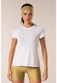 Camiseta Malhas Keeper Keep Light Decote O BRANCO