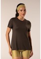 Camiseta Malhas Keeper Keep Light Decote O MARROM