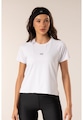 Blusa Croped Malhas Keeper UV Protection Feminina BRANCO