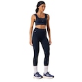 Calça Legging Malhas Keeper Canelada sem Costura Feminina AZUL/AZUL ESC