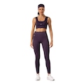 Top Cavado Canelado Malhas Keeper sem Costura Feminino ROXO