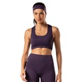 Top Nadador Malhas Keeper Keep Liso sem Costura - Feminino ROXO