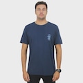 Camiseta Rip Curl Search Icon Outline Dark Navy - Masculina AZUL