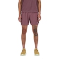 Short New Balance Run Club 5" - Masculino VINHO