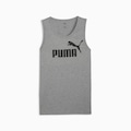 Camiseta Regata Masculina Puma Essentials Logo Tank CINZA/PRETO