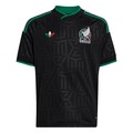 Camisa México III 26/27 adidas Infantil PRETO