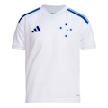 Camisa do Cruzeiro II 26/27 adidas Infantil BRANCO/AZUL
