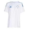 Camisa do Cruzeiro II 26/27 adidas Feminina BRANCO/AZUL
