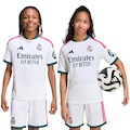 Camisa Real Madrid I 26/27 adidas Infantil BRANCO
