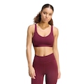 Top de Suporte Médio All Me Essentials adidas Feminino VINHO