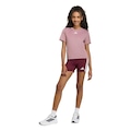 Conjunto adidas Train Essentials 3 Listras Unissex ROXO CLARO/BRANCO