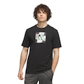 Camiseta adidas Box Logo Masculina PRETO