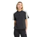 Camiseta adidas 3S Treino Feminina PRETO/BRANCO