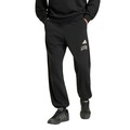 Calça Moletinho Barra Punho adidas Seasonal Essentials Collegiate Masculina PRETO/BRANCO