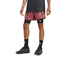 Short adidas D4T PrimeLift AOP  Masculino ROSA/PRETO
