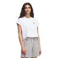 Camiseta adidas Three Flowers Feminina BRANCO