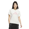 Camiseta adidas Somos Floral Feminina OFF WHITE