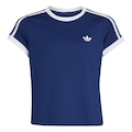 Camiseta Classics Climacool Y-3 Feminina Infantil AZUL ESCURO