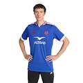 Camisa França Rugby adidas Masculina AZUL CLARO
