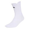 Meia Cano Médio Adidas Running Message Unissex BRANCO/PRETO