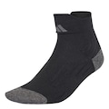 Meia Soquete de Corrida Adidas Unissex PRETO/CINZA ESC