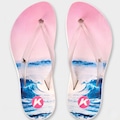 Chinelo Kenner Ibiza Wave - Feminino ROSA CLA/AZUL