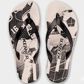 Chinelo Kenner Summer Gol - Masculino PRETO/BRANCO