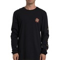 Camiseta Hurley Manga Longa Dragon - Masculina PRETO