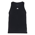 Camiseta Regata adidas Treino 3 Listras - Feminina PRETO