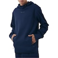 Blusão Moletom Masculino Champion Tech Hoodie Mini Script Logo Athletic AZUL ESCURO