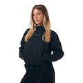 Moletom Champion Active Tech Hoodie - Feminino PRETO