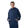 Jaqueta Masculina Champion Tech Mini Script Logo Athletic AZUL ESCURO