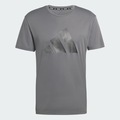 Camiseta adidas adi365 Running Essentials Brand Love - Masculina CINZA
