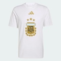 Camiseta Seleção Argentina DNA adidas - Masculina BRANCO