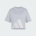 Camiseta adidas Boyfriend Essentials Big Logo - Feminina CINZA