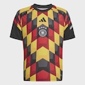 Camisa Alemanha Pré-Jogo I 26/27 adidas - Infantil PRETO