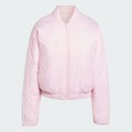 Jaqueta Feminina adidas Bomber Insulated Essentials CLIMAWARM ROSA